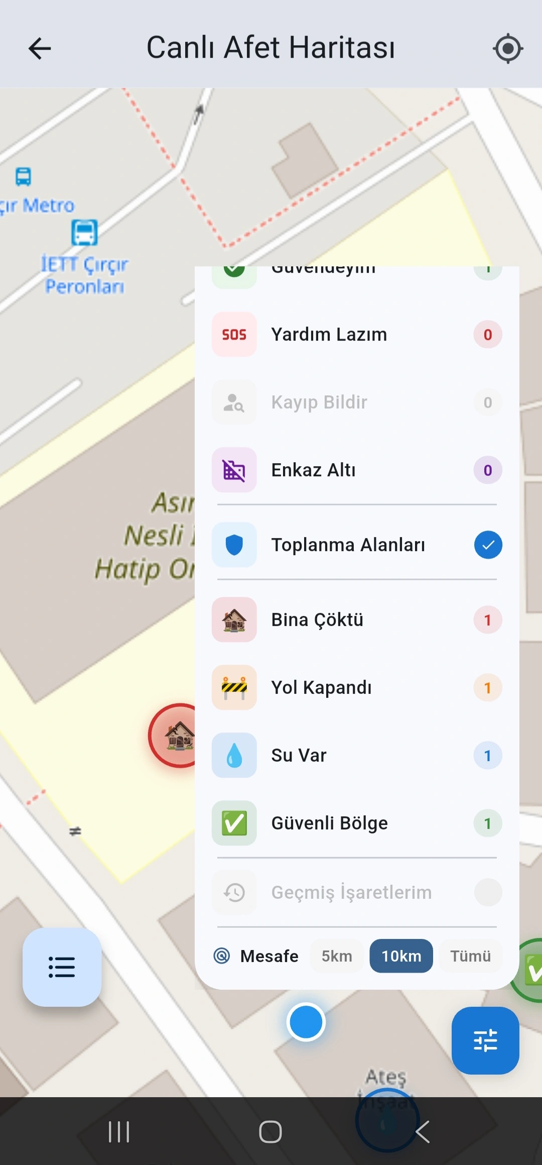 Afet İletişim Ekosistemi Mesh Ağ